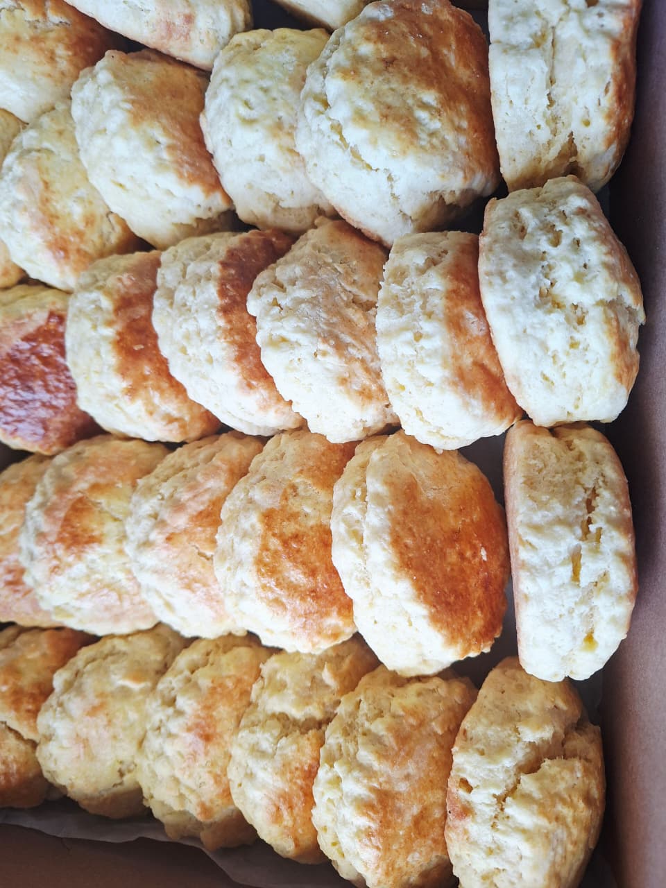 Scones and biscuits platter